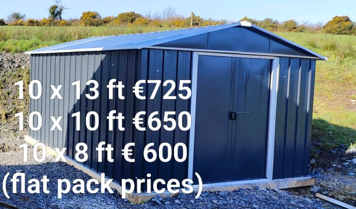 Garden sheds - Image 3