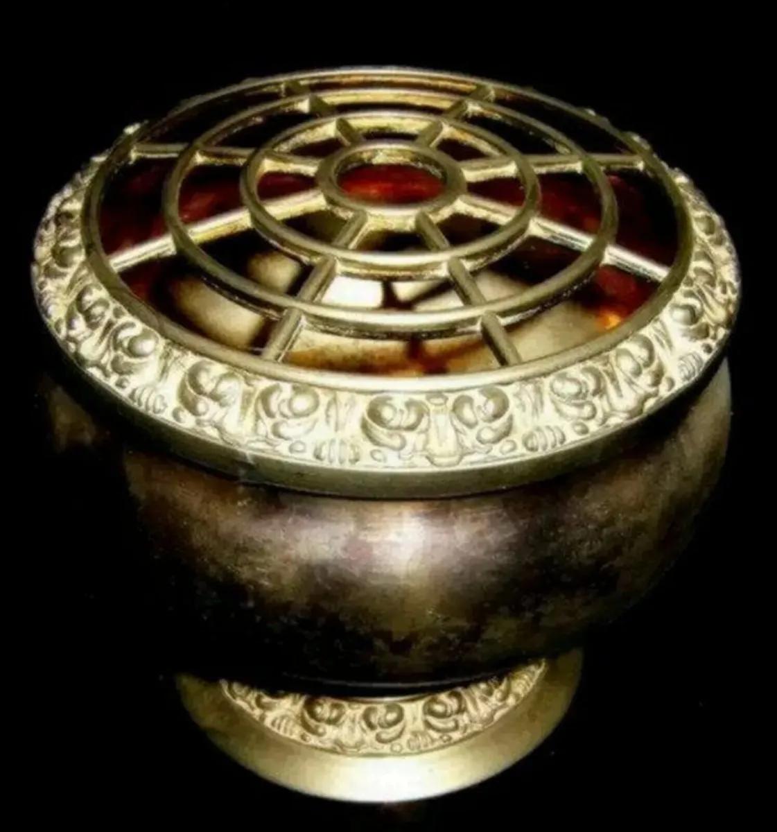 Vintage EPNS Silver Rose Bowl - Image 4