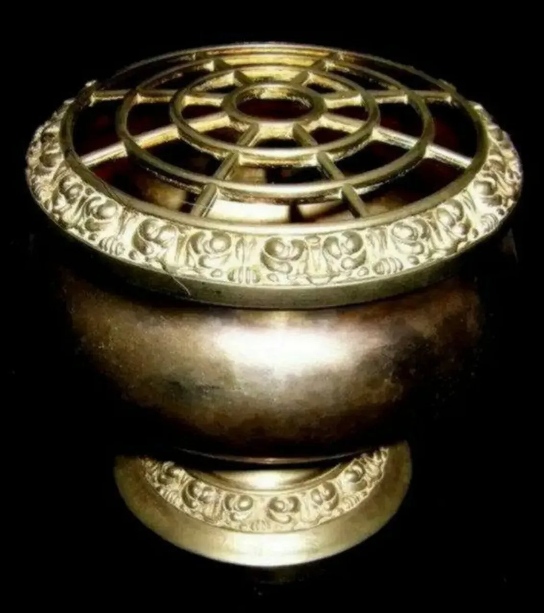 Vintage EPNS Silver Rose Bowl - Image 1