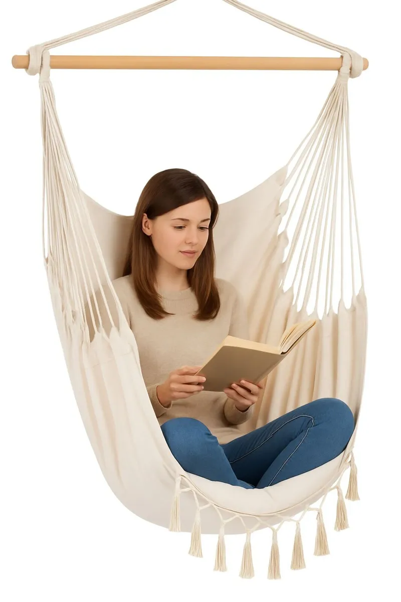 Hammock Swing Hanging Chair Garden - Image 1