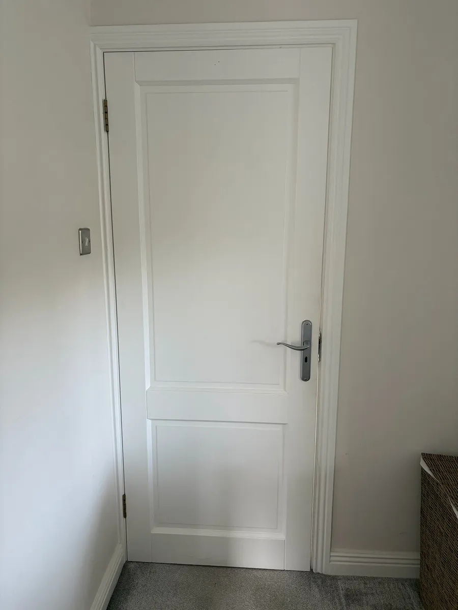 10 White Internal Doors & Hardware Complete Set - Image 1