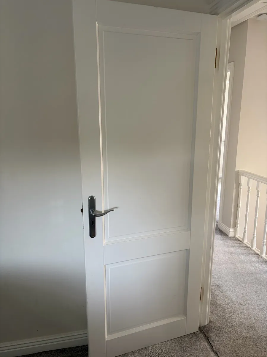 10 White Internal Doors & Hardware Complete Set - Image 2