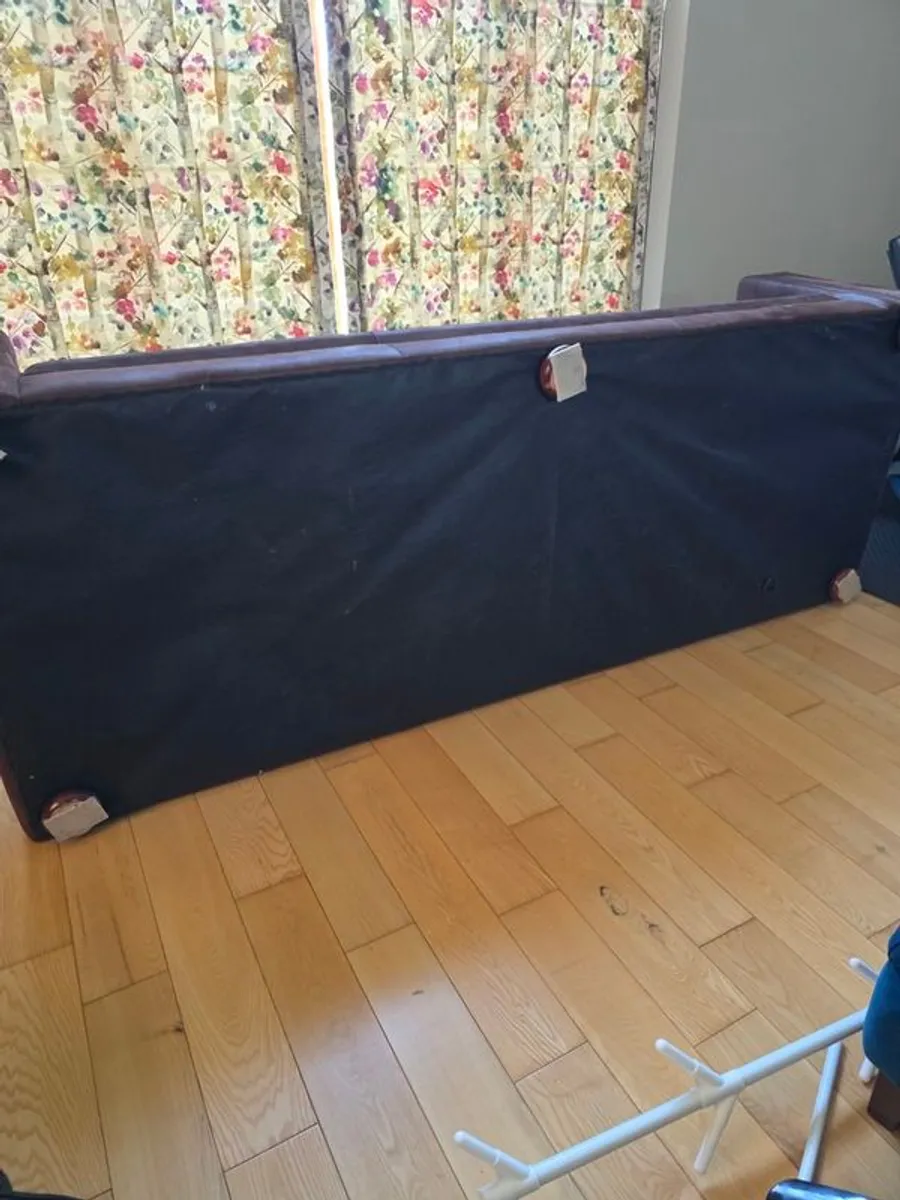 Large Four Seater "Grand" Sofa Excellent Condition (Fits Standard Doors) - Image 2