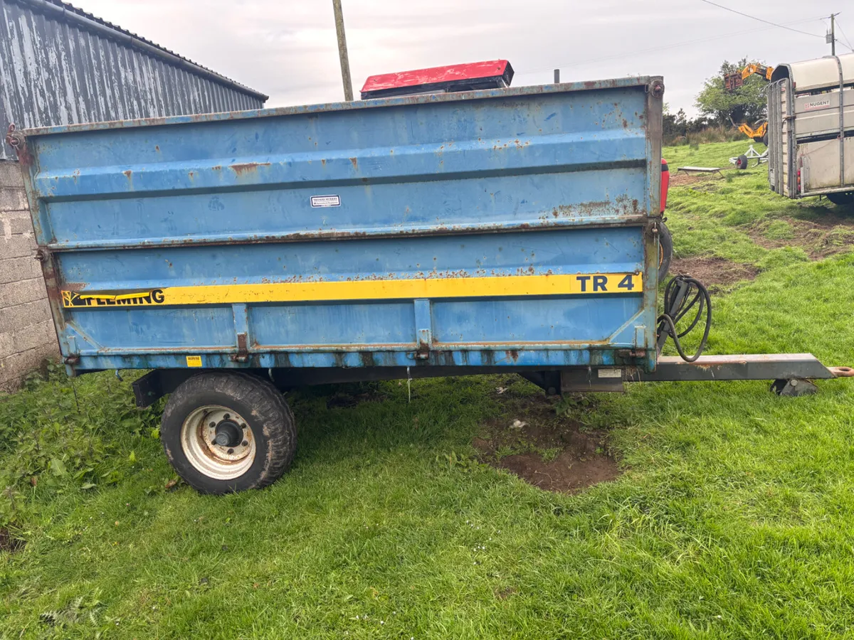 Fleming 9X6 Tractor Tipping Trailer - Image 2