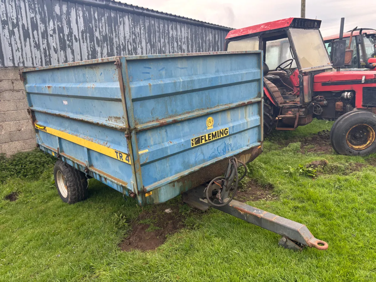 Fleming 9X6 Tractor Tipping Trailer - Image 3