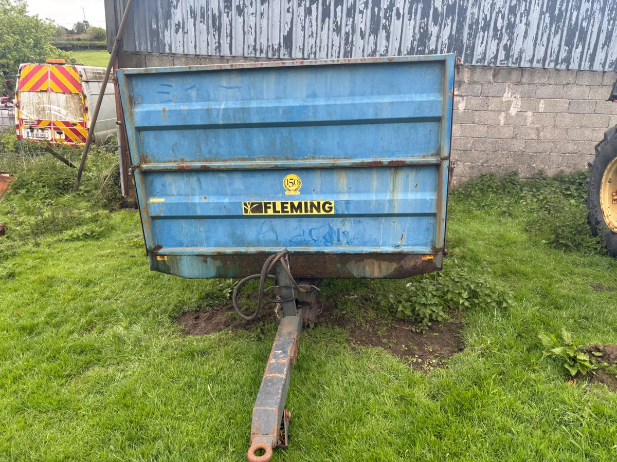 Fleming 9X6 Tractor Tipping Trailer - Image 4