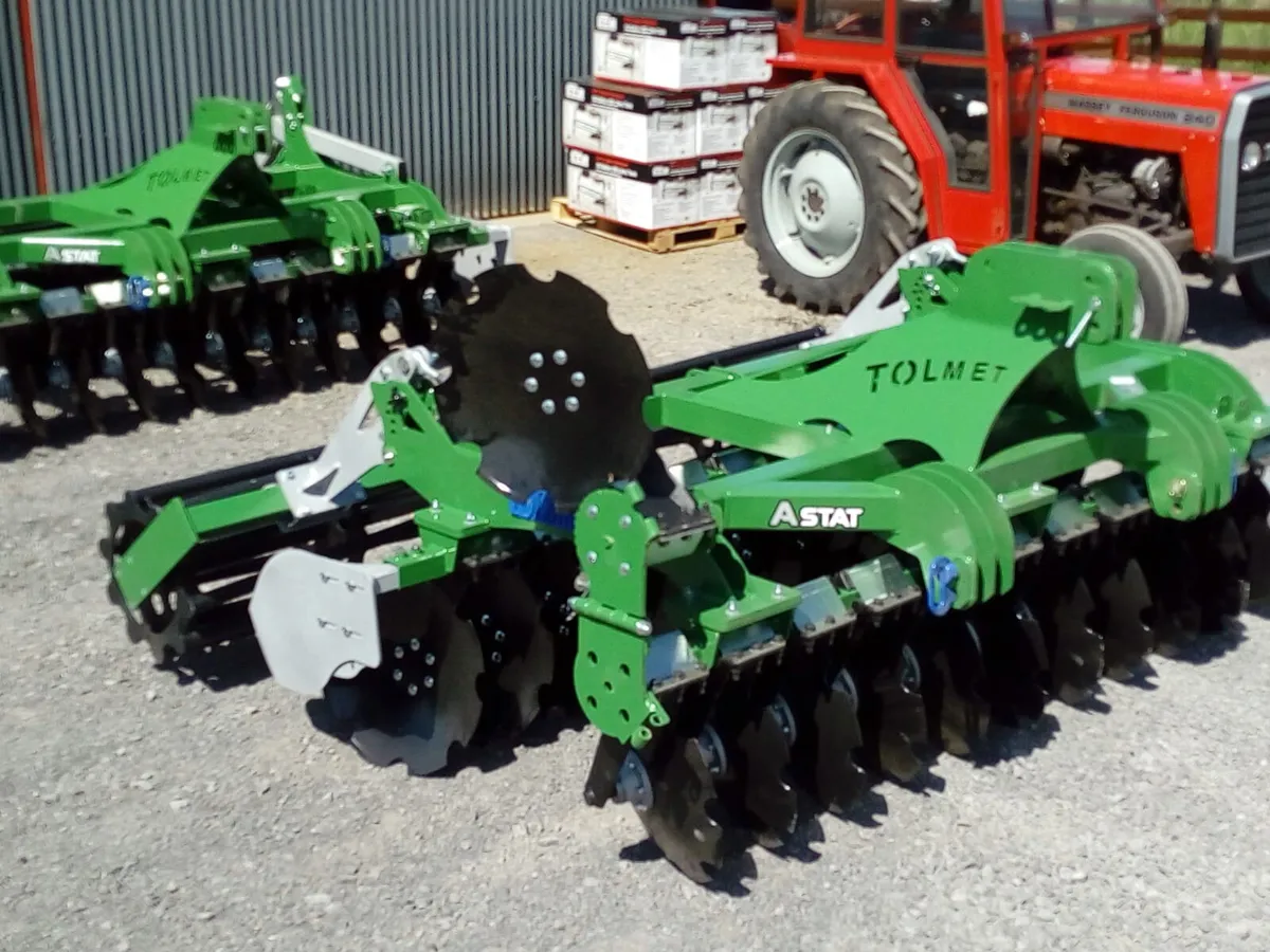 Tolmet disc harrows TAMS APPROVED - Image 1