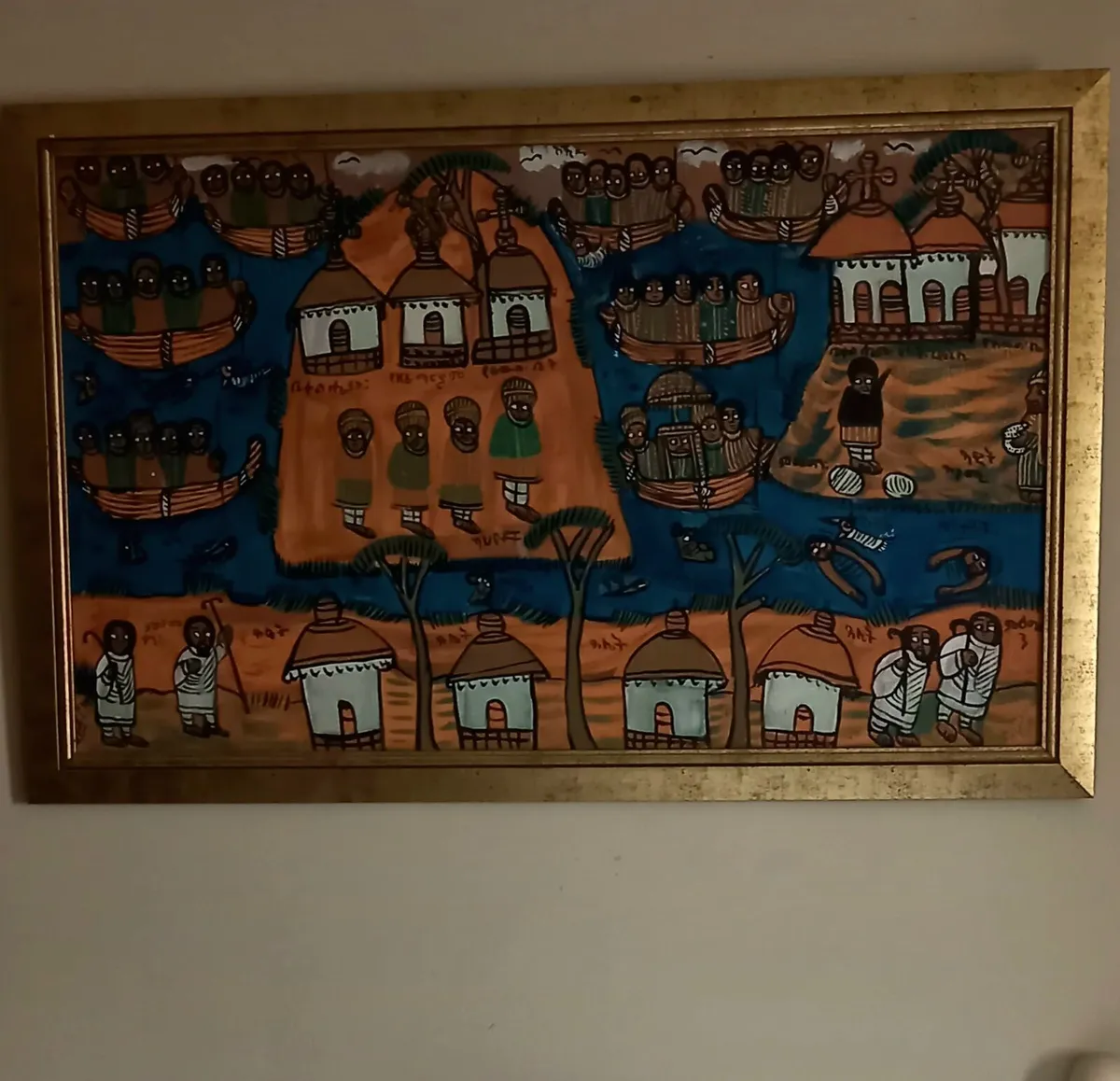 Ethiopian painting on cloth - Image 3