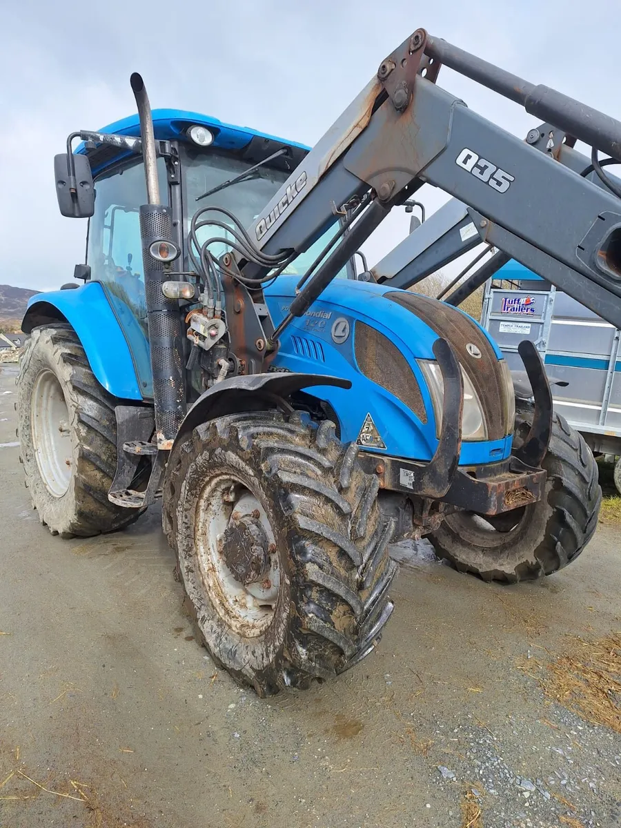 2014 landini power mondial with front loader - Image 1