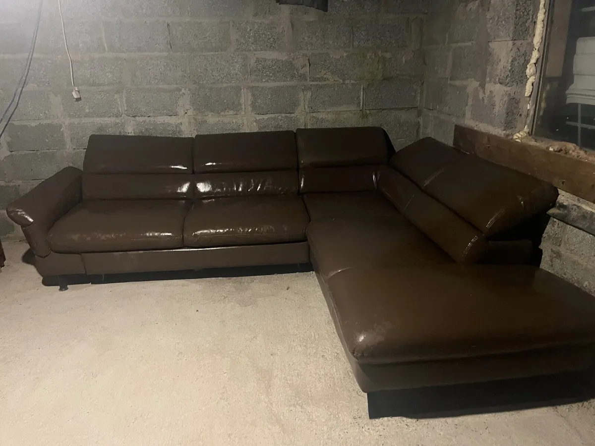 L couch sofa corner couch - Image 2