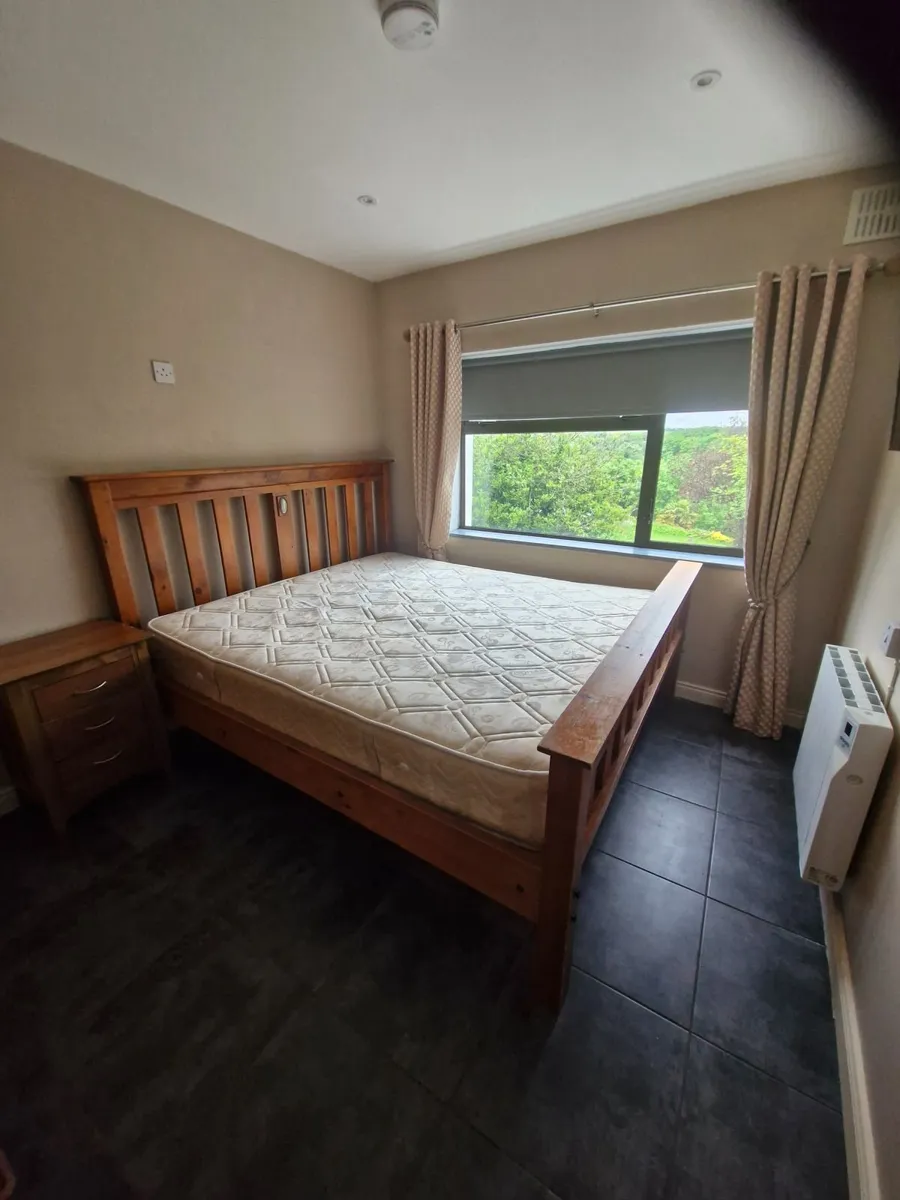 Super king sized bedframe and matress - Image 1