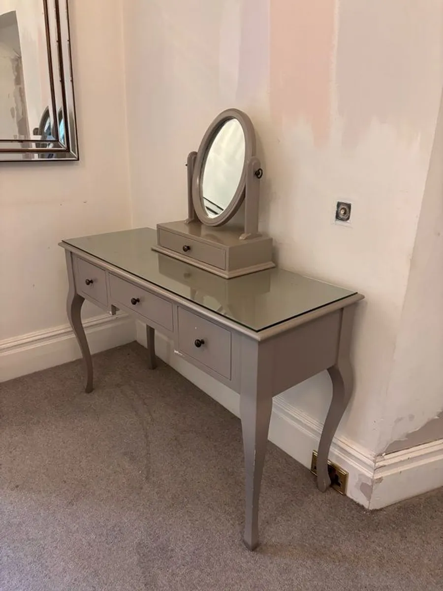 Dressing Table with Mirror - Image 2
