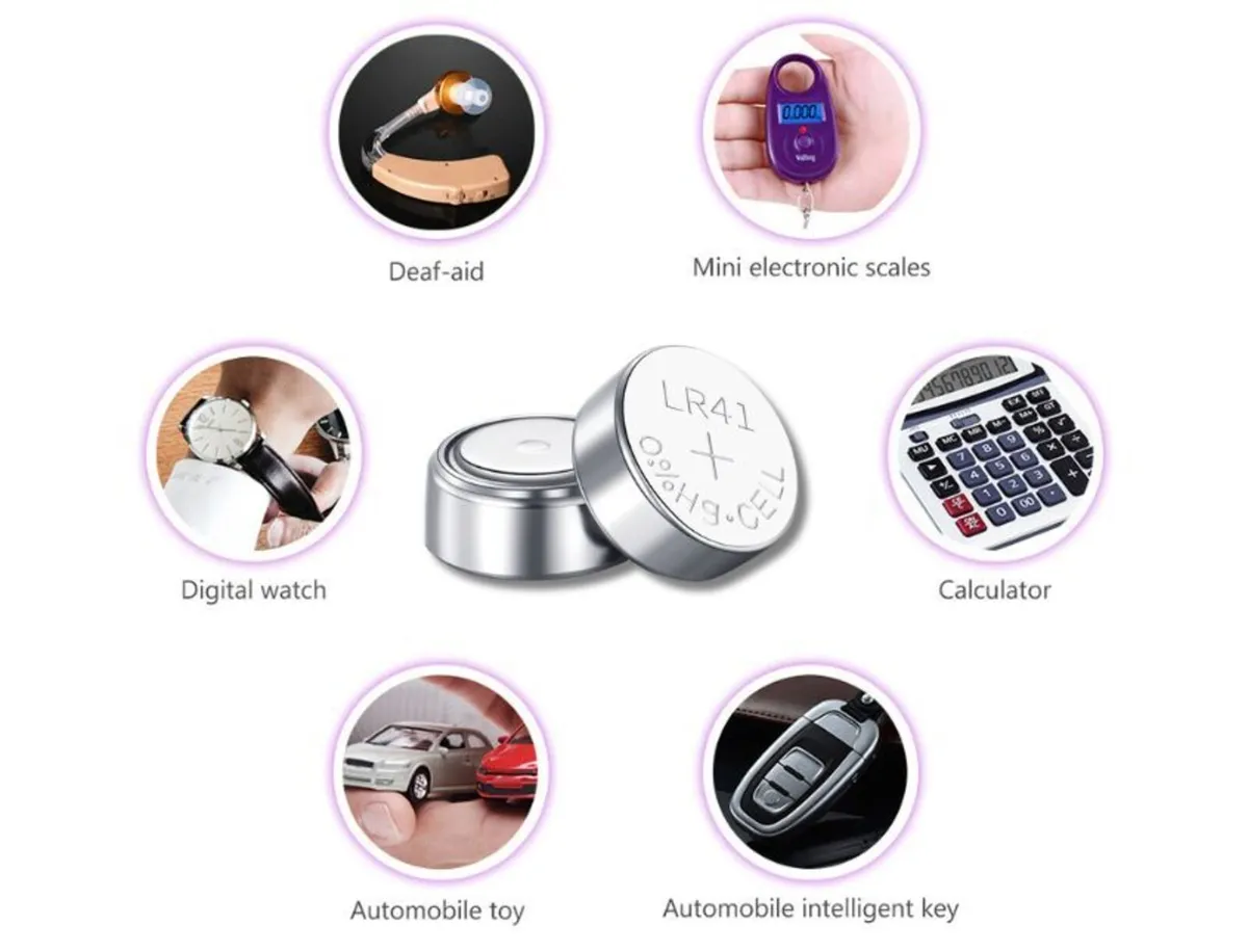 AG3 LR41 SR41SW 384 392A Button Cell Batteries 10P - Image 3
