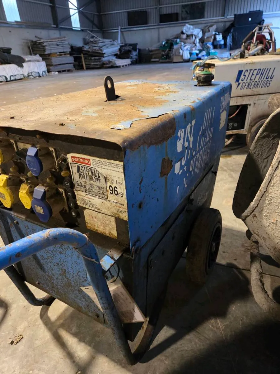Stephill 6kva generator - Image 1