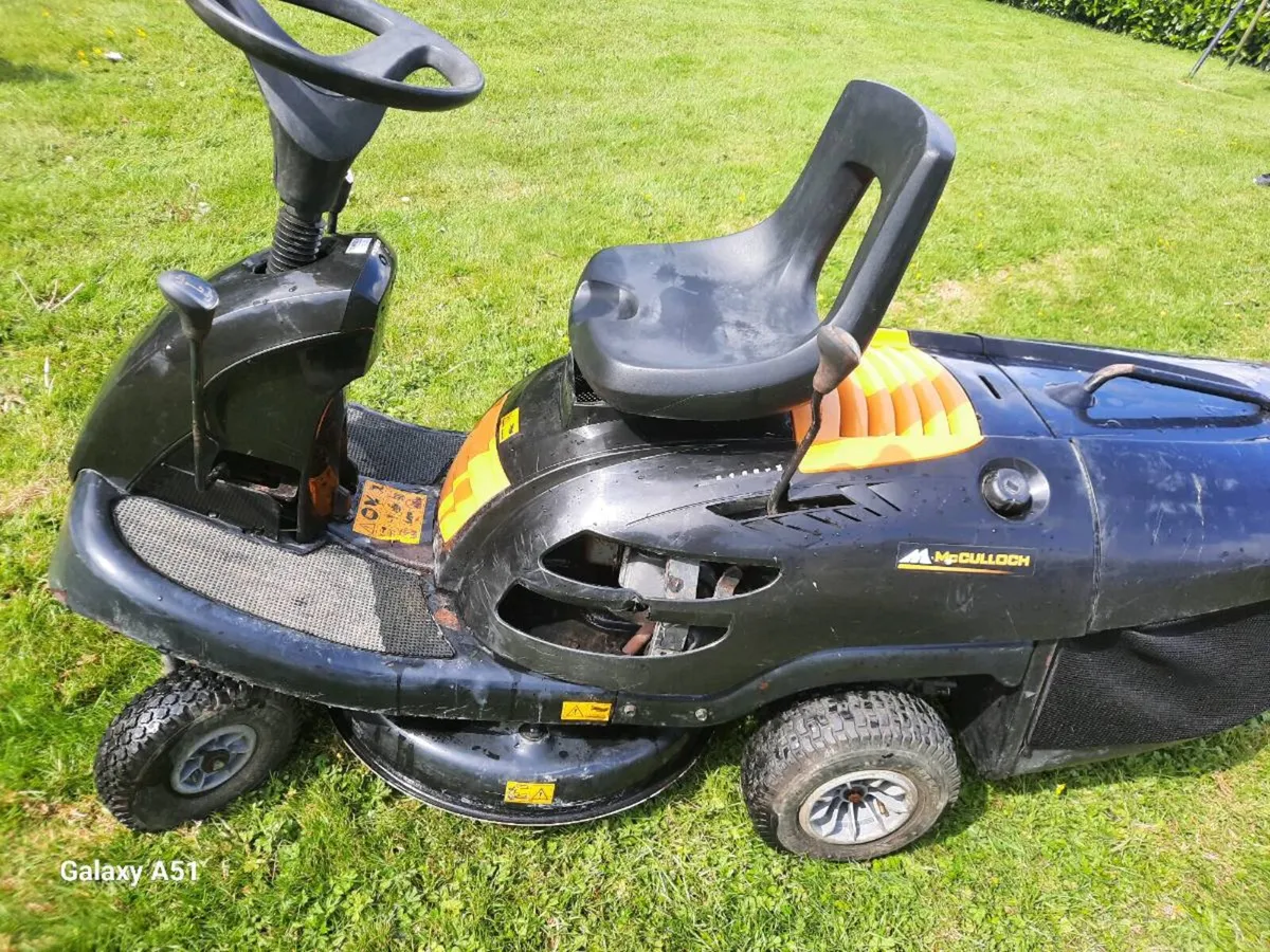 Mccullough ride on mower - Image 3