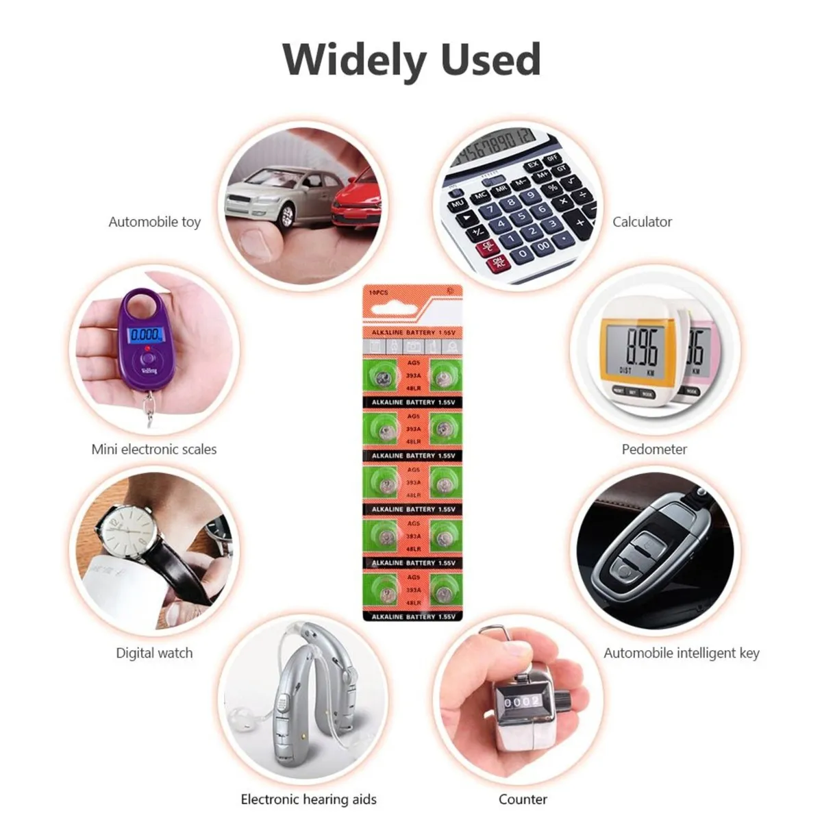 AG5 LR754 393 193 SR754SW Button Cell Batteries 10 - Image 4