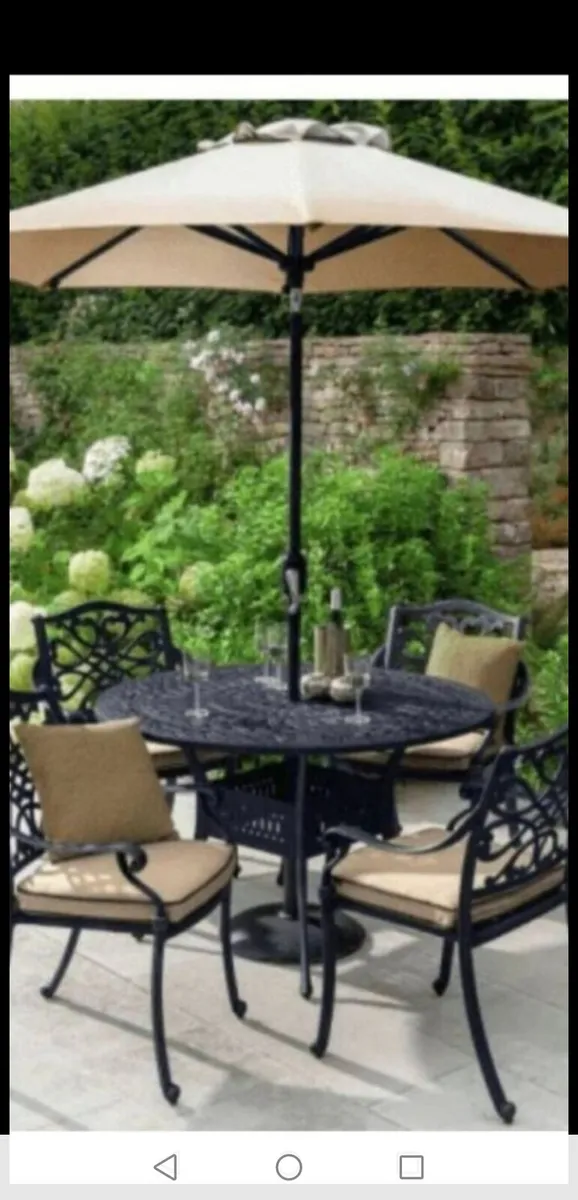 SALE*** Brand New Hartman 4 Seater Cast Alum. Set