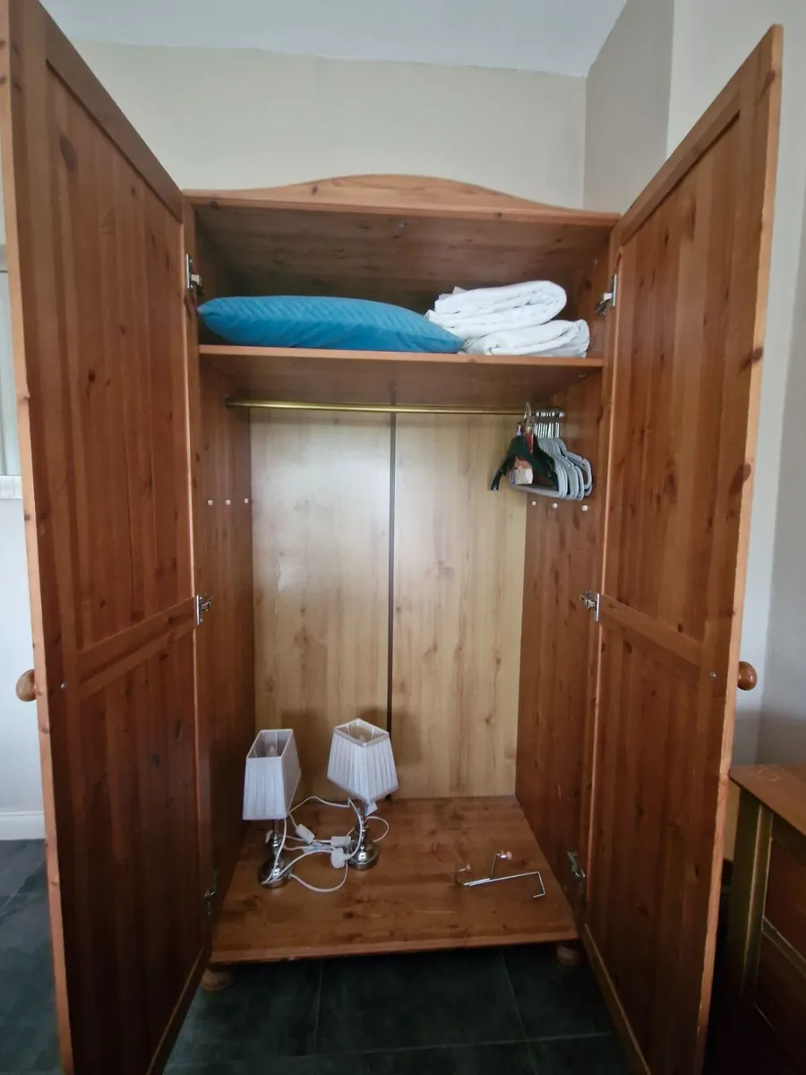 Solid Pine wardrobe - Image 3
