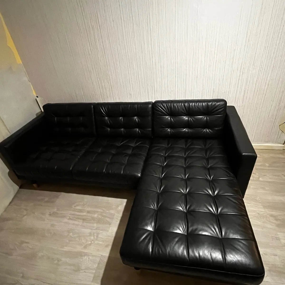 IKEA Landskrona three seater with chaise sofa - Image 1
