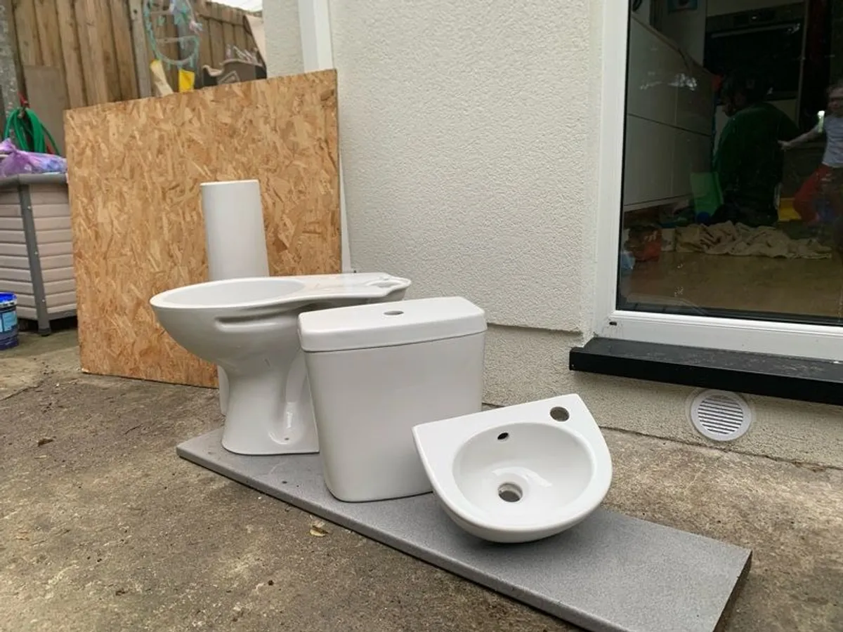 toilet and sink - Image 1