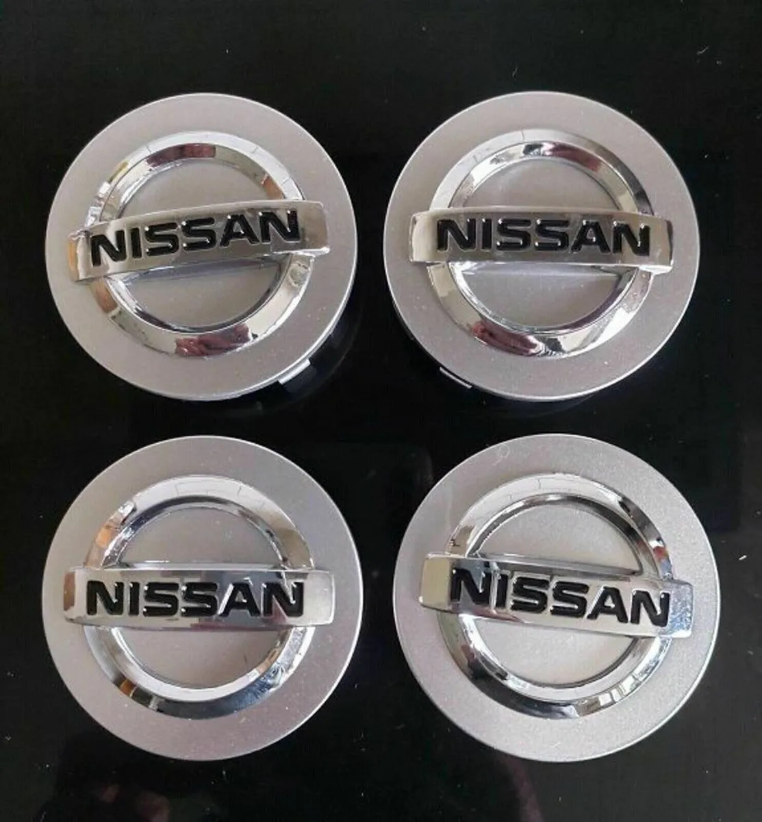 4 x Nissan Centre Caps - FREE POST - Image 1