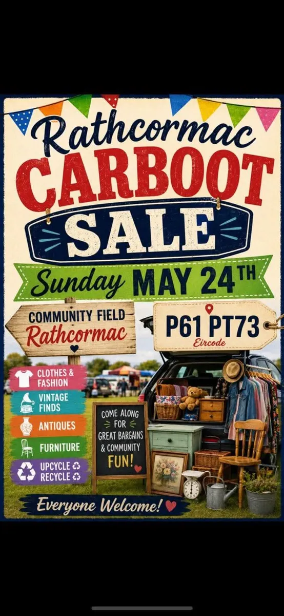 Rathcormac carboot sale
