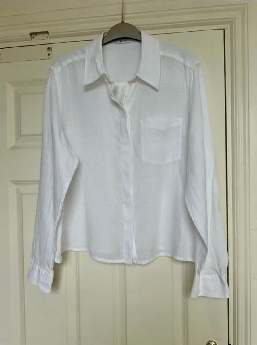 Reiss Lnen Shirt - Image 1