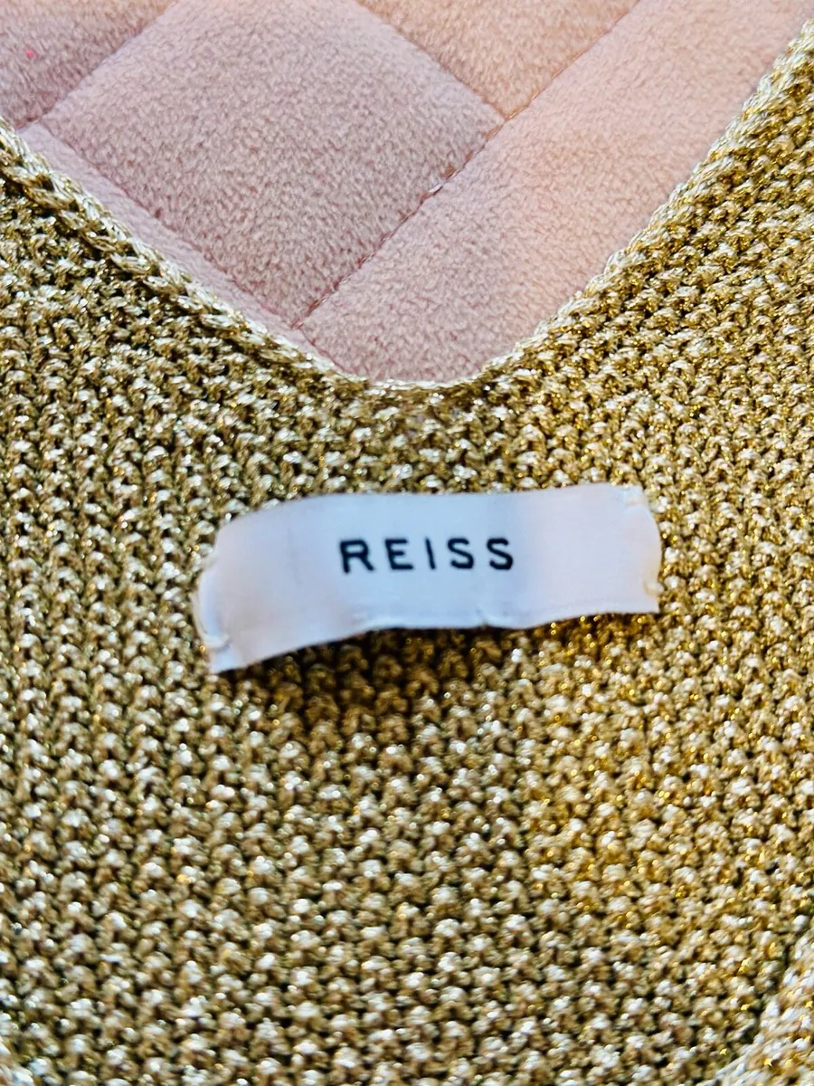 REISS Gold Top - Image 1