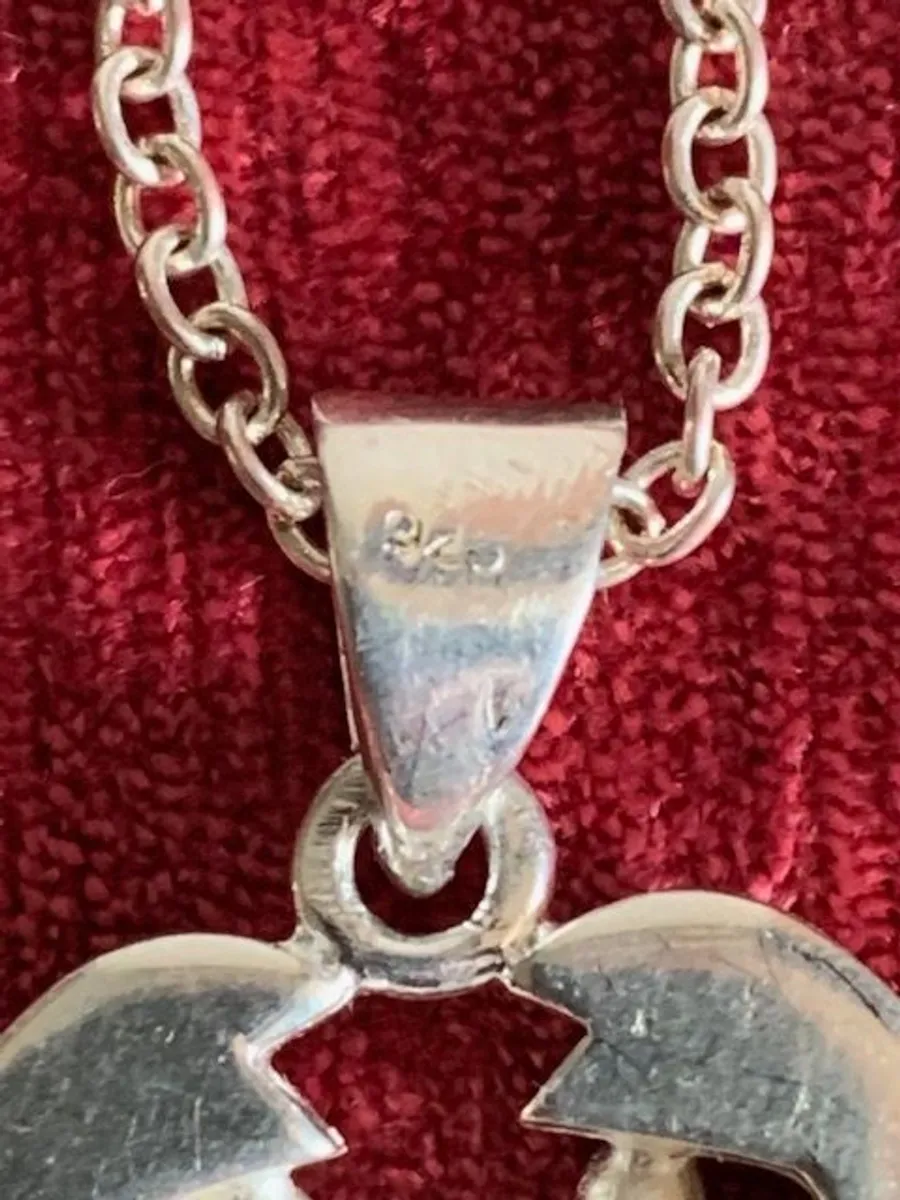 Silver Cancer sign pendant - Image 3