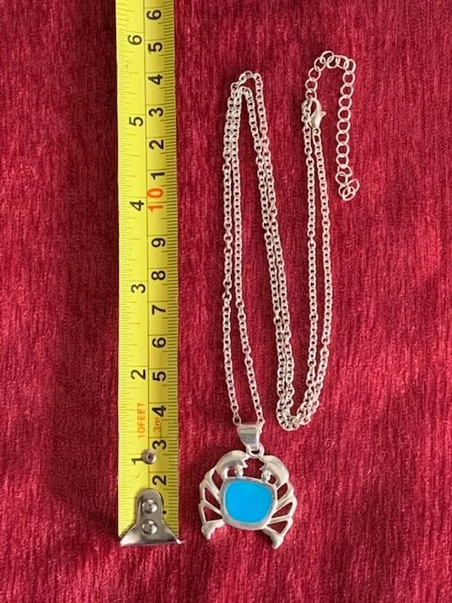Silver Cancer sign pendant - Image 4