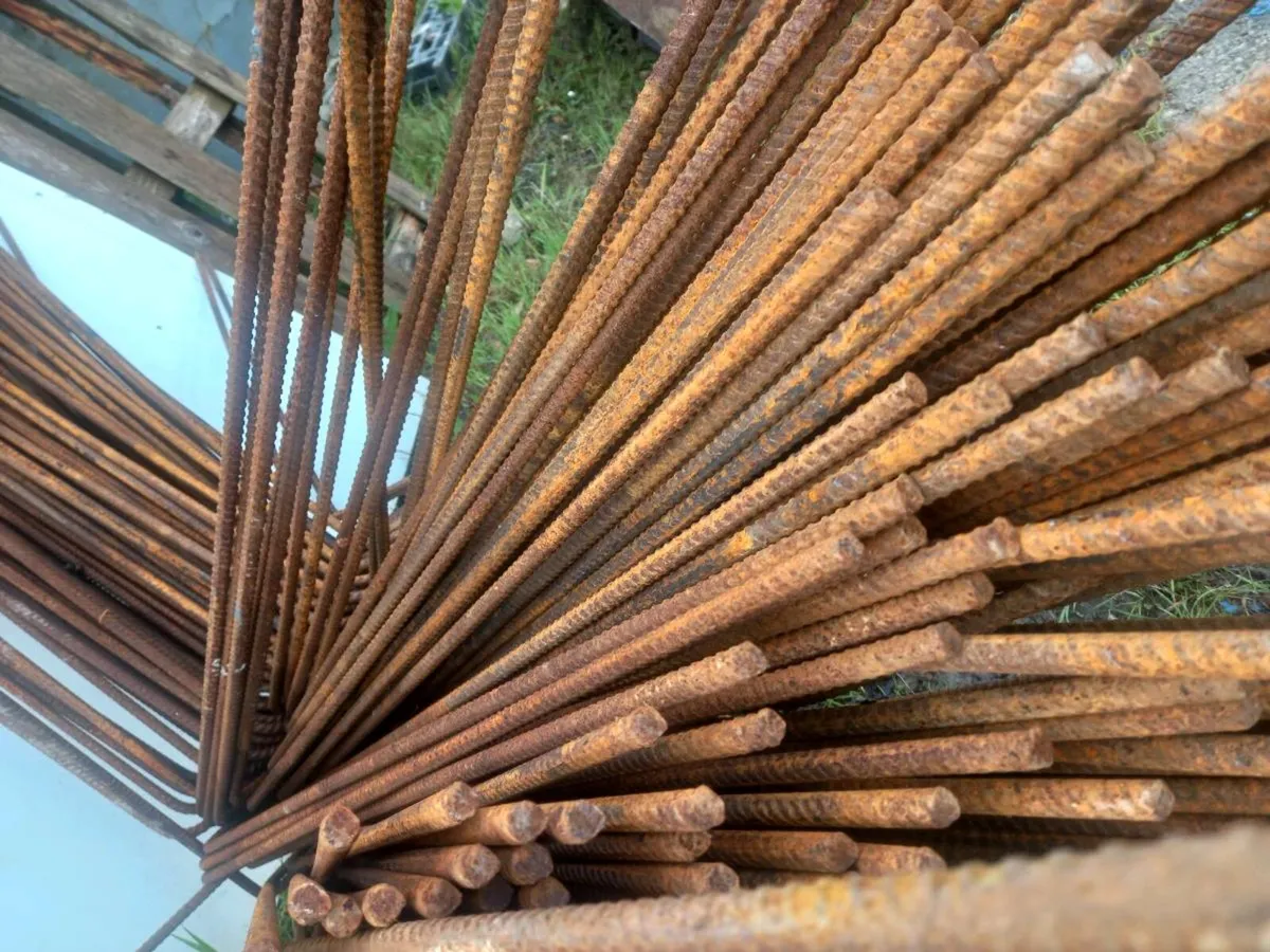 Re-bar plus other raw steel for sale - Image 2