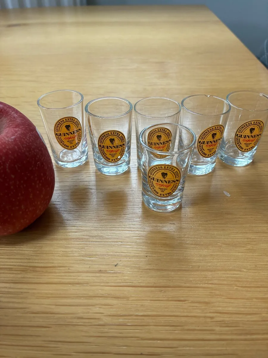 Novelty Guinness Glasses. - Image 4