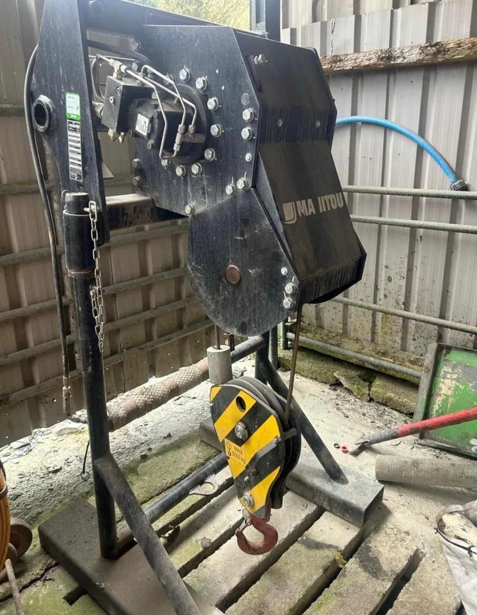 2022 5 Ton Winch to Suit Manitou Roto - MULLANS - Image 1