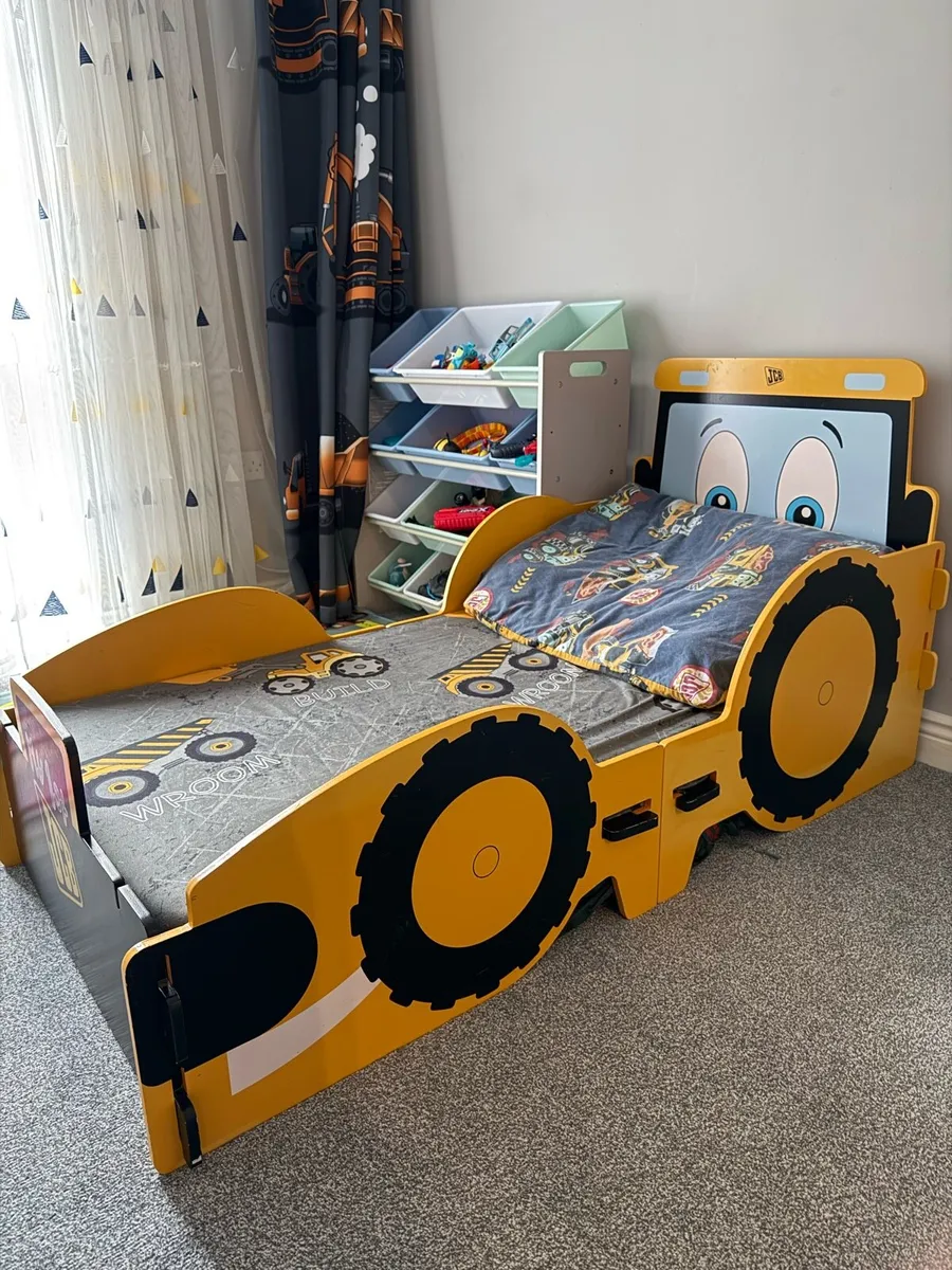 JCB Junior Toddler Bed, Tractor Bed - Image 1