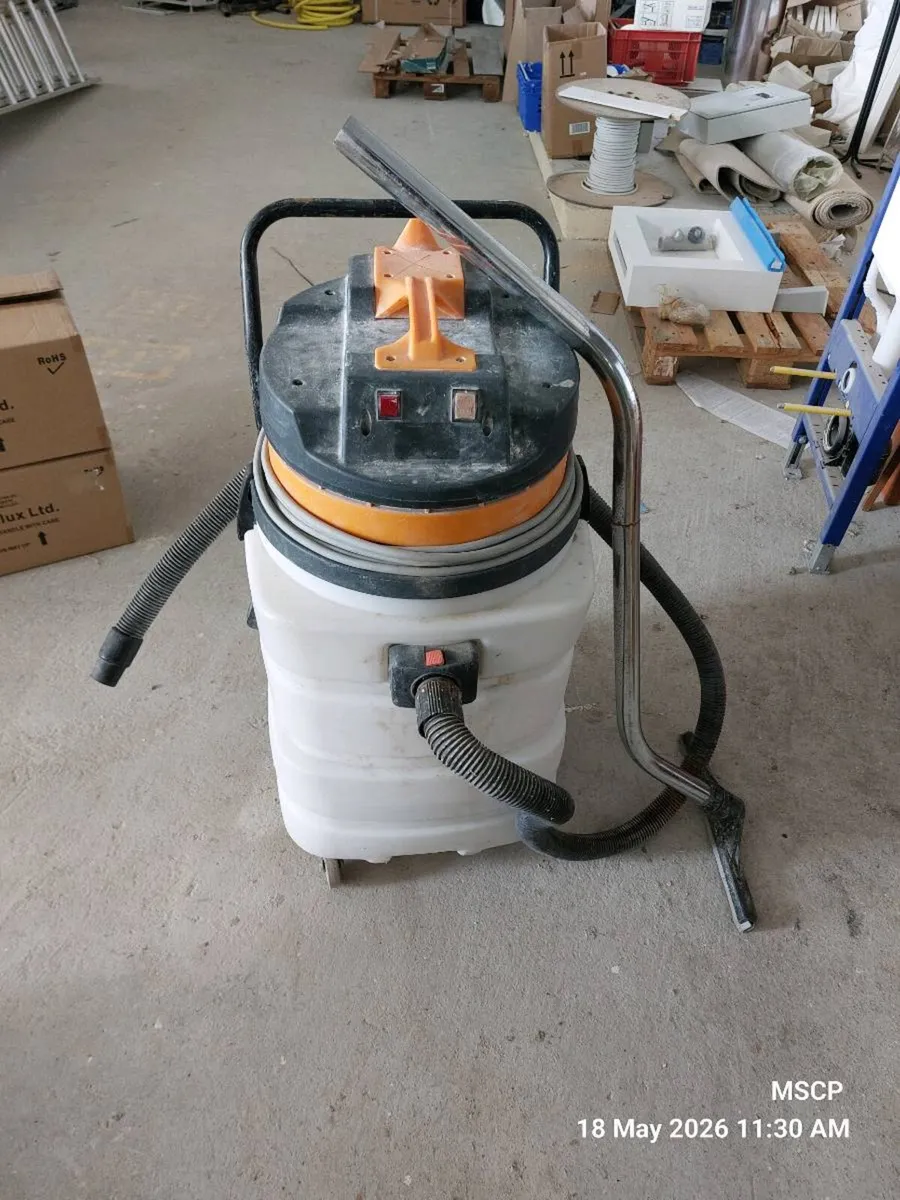 Industrial Wet & Dry Vacuum Cleaner – Heavy Duty - Image 1
