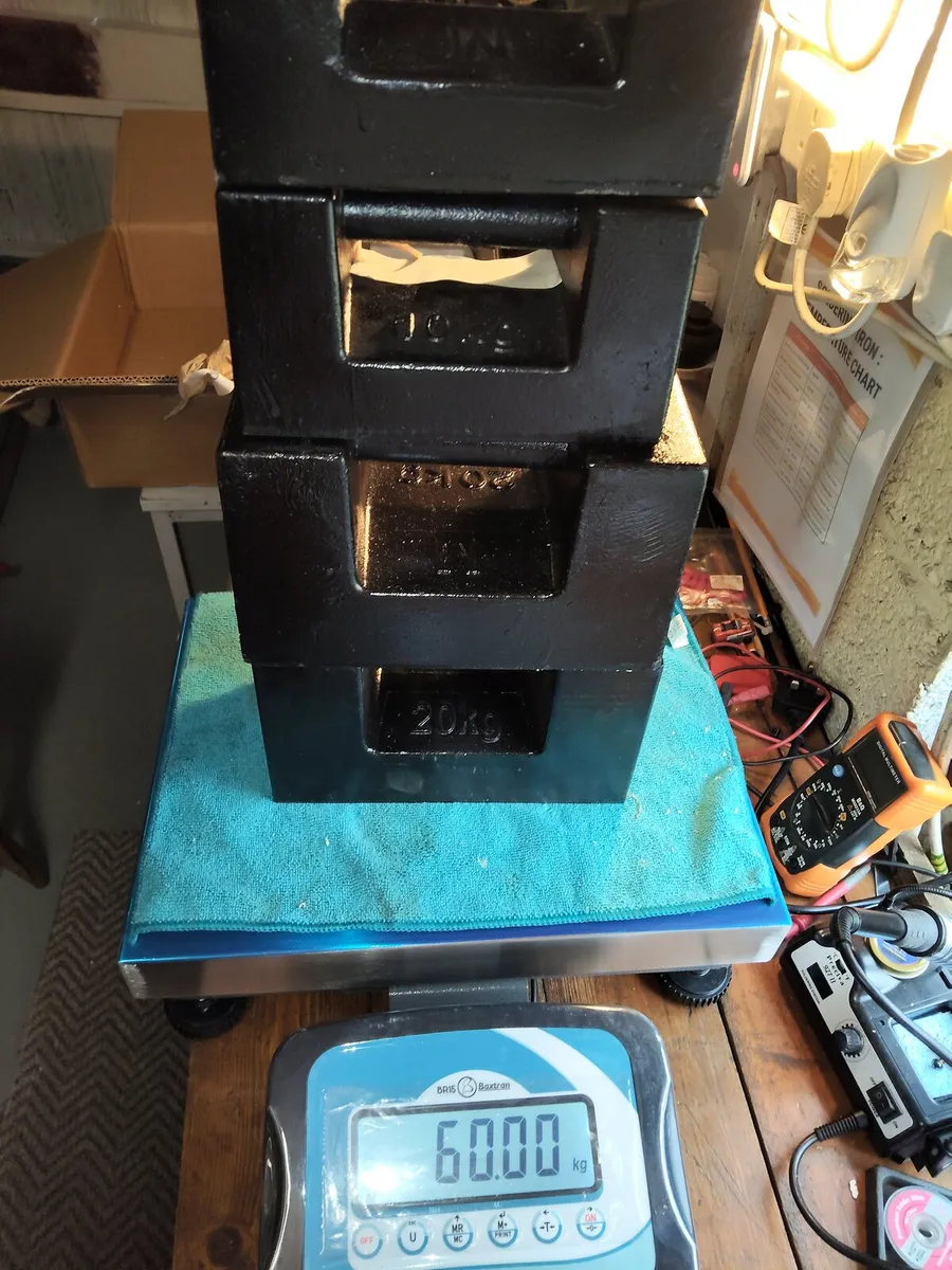 Bench platform weighing scales 150 Kg. - Image 2