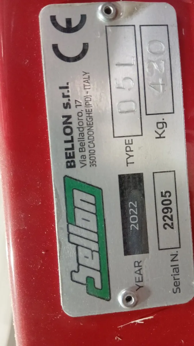 Bellon mower - Image 3
