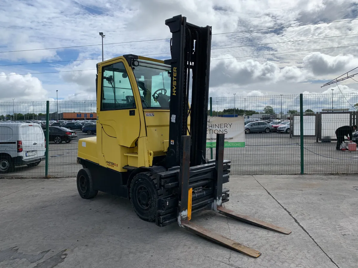 BID ONLINE NOW - 2012 HYSTER 5.5T GAS FORKLIFT - Image 4