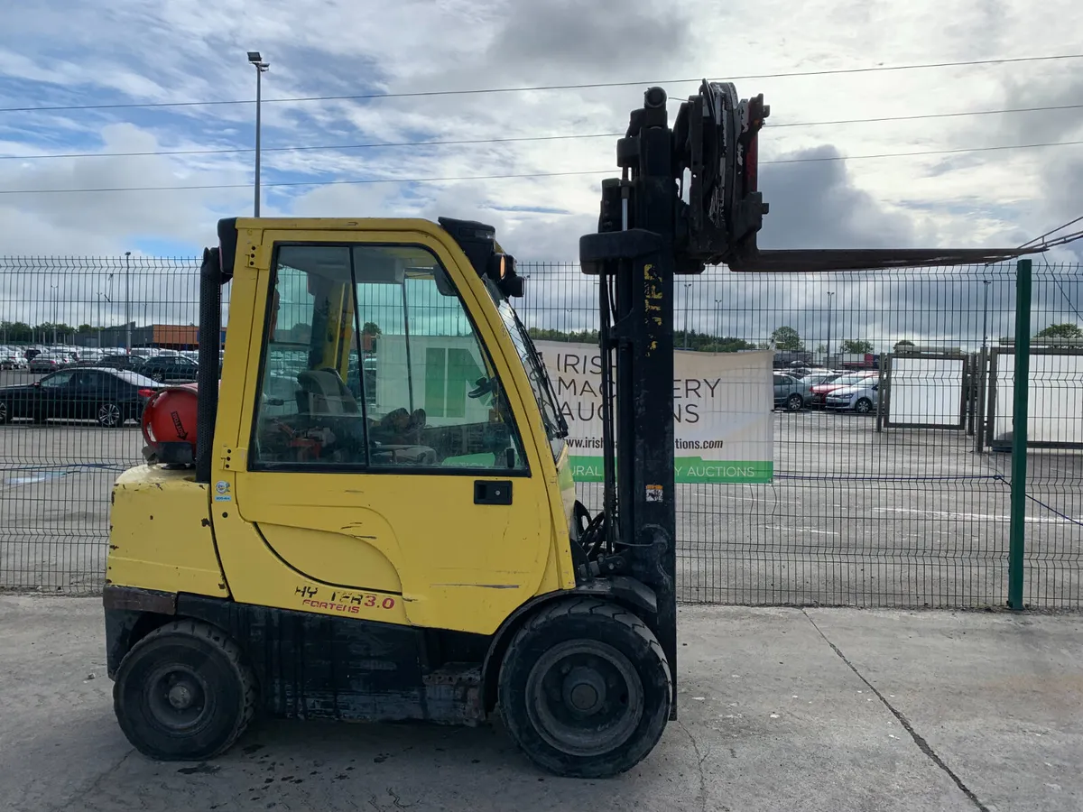 BID ONLINE NOW - 2018 HYSTER 3T GAS FORKLIFT - Image 3