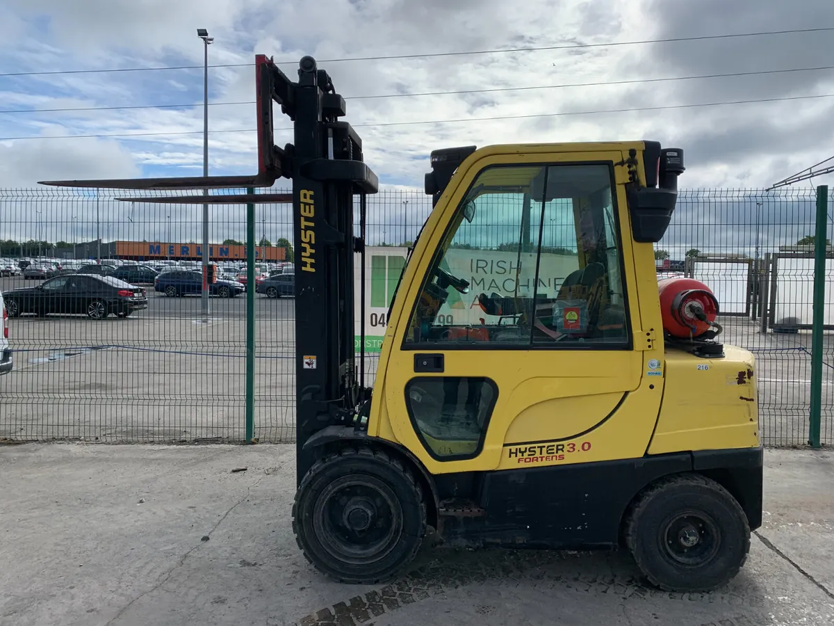 BID ONLINE NOW - 2018 HYSTER 3T GAS FORKLIFT - Image 2