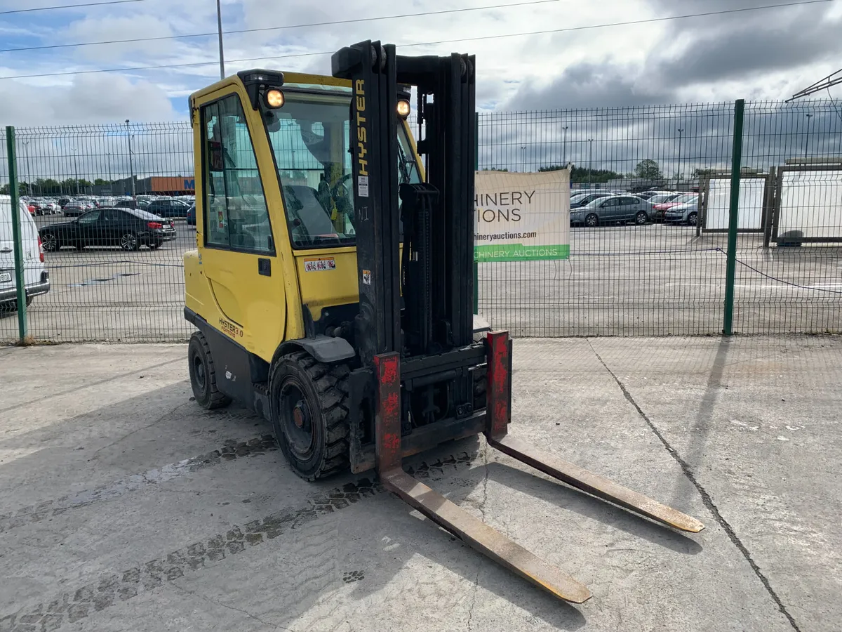 BID ONLINE NOW - 2018 HYSTER 3T GAS FORKLIFT - Image 4