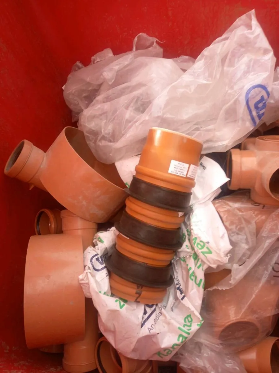 PVC sewer fittings,pipes,waving,bends - Image 2