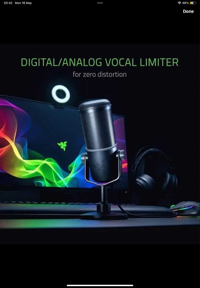 Professional Grade Dynamic Streaming Microphone - Image 3