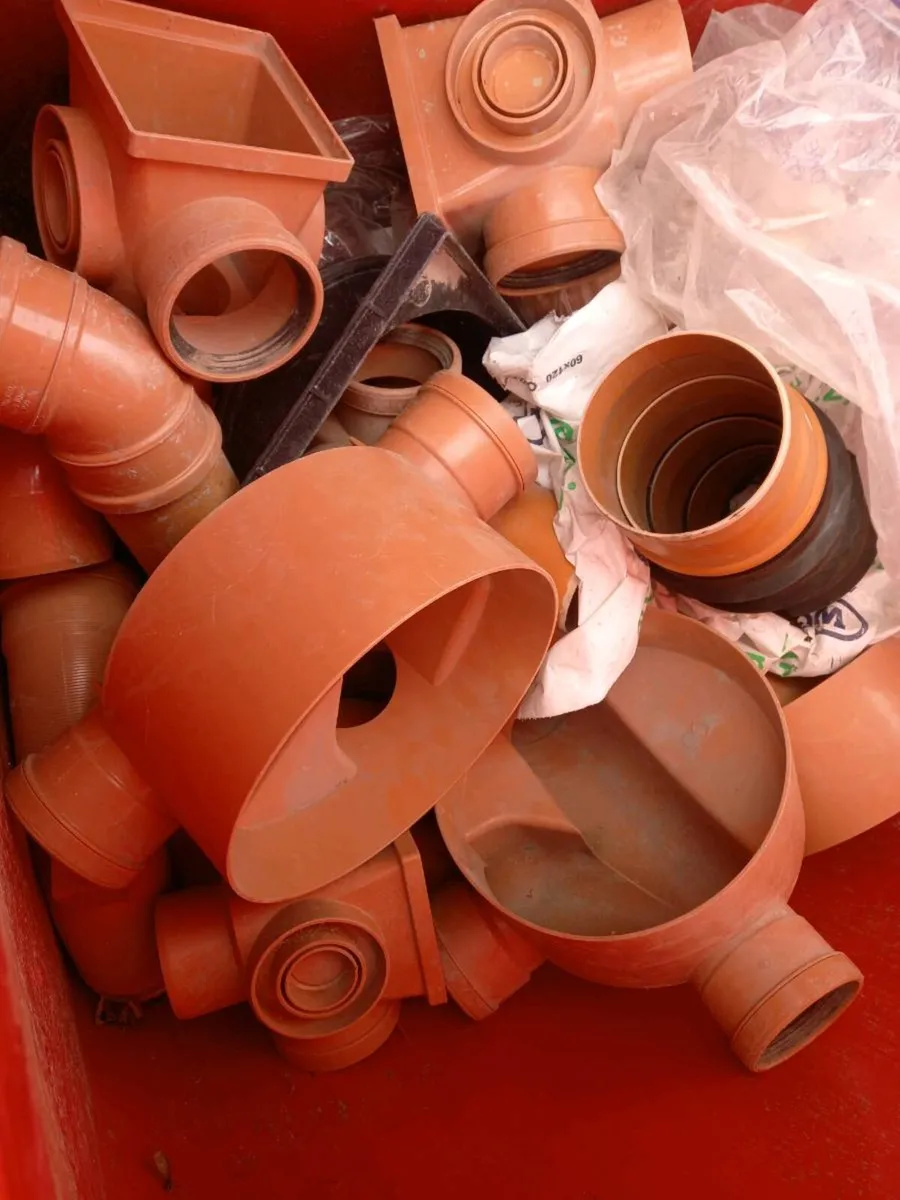 PVC sewer fittings,pipes,waving,bends - Image 4