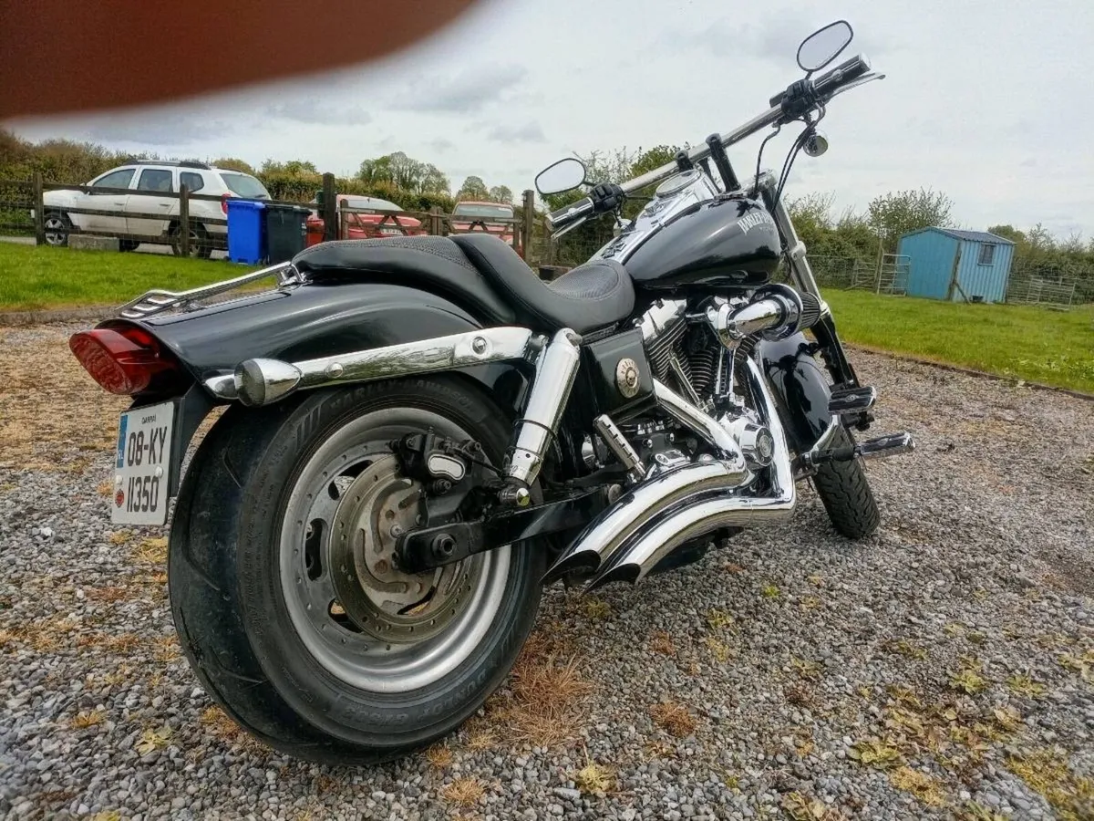 08 Harley Davidson fatbob.trade in taken - Image 4