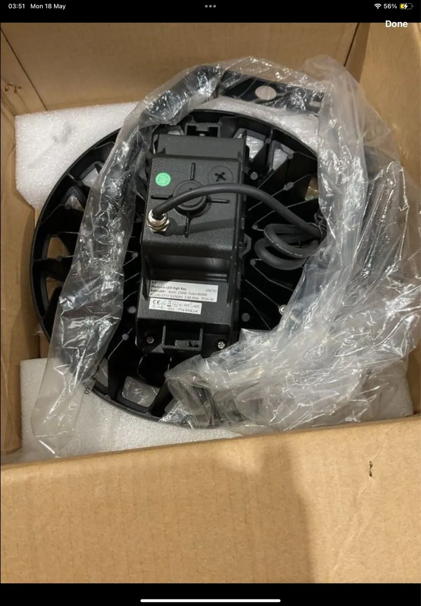 E-Matic 230W High Lumen LED High Bay 4000K - Image 4