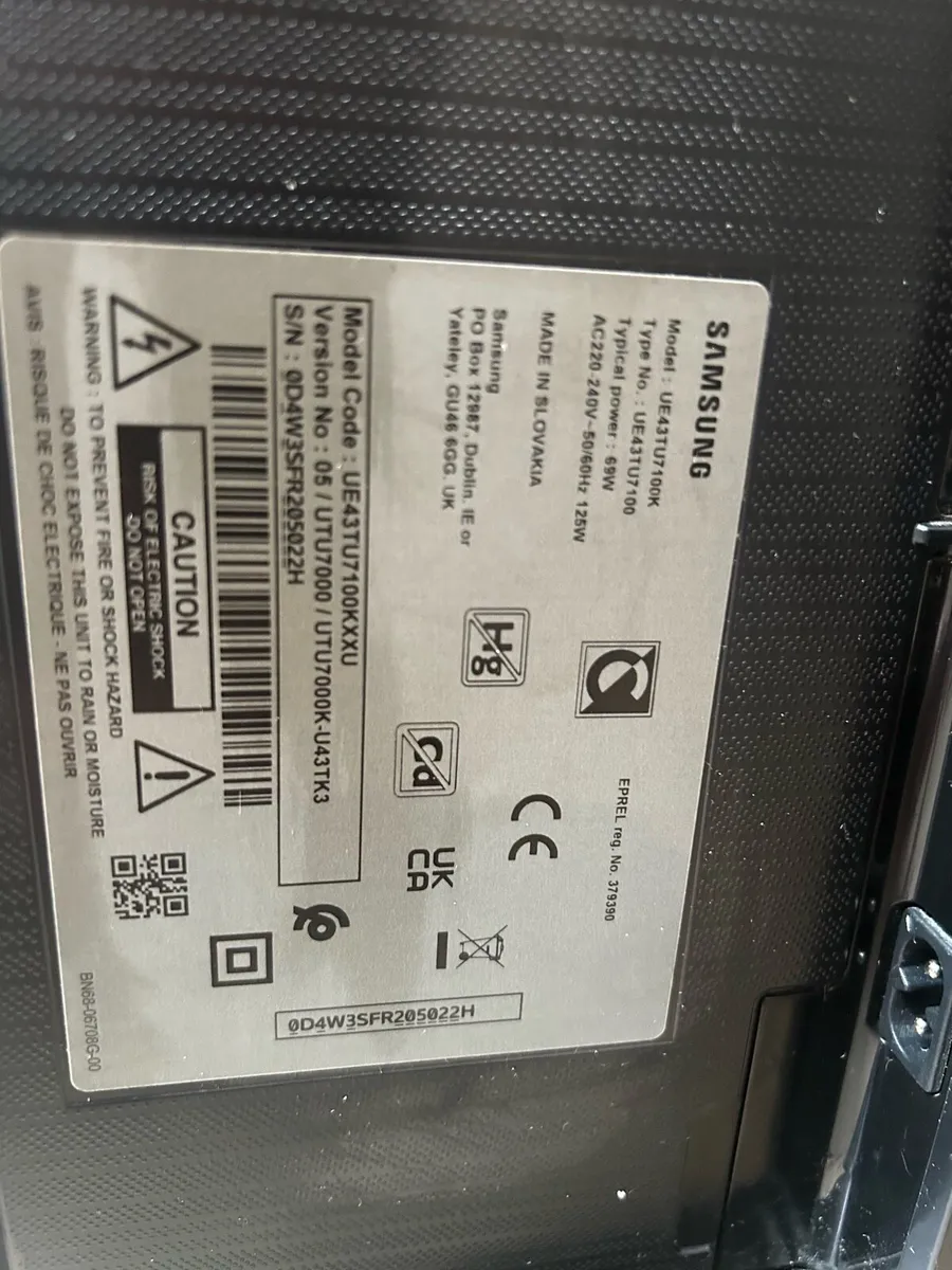 Samsung 43” 4K Smart TV - Image 4