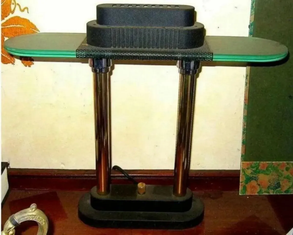 Vintage Harrods Bankers Lamp With Dimmer - Image 1