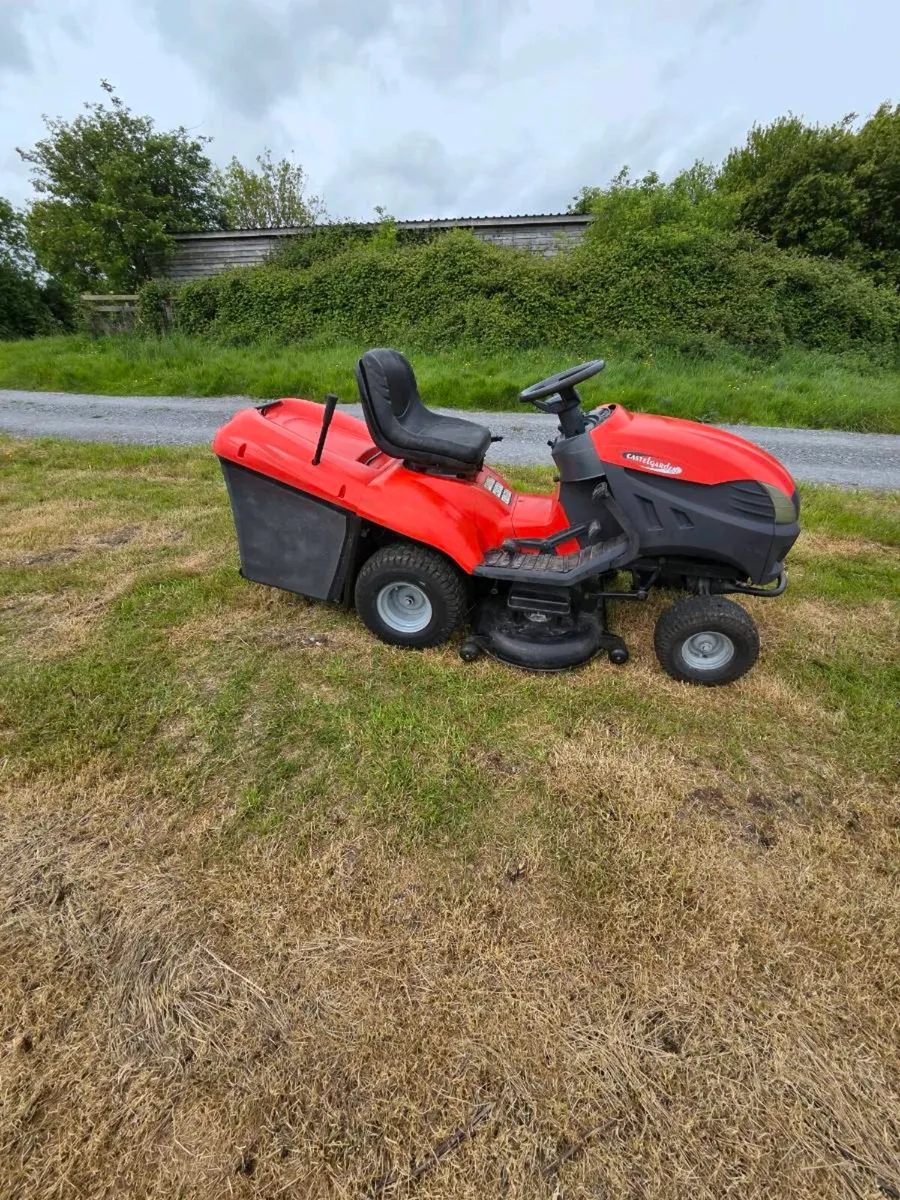 Castle garden ride on mower 22 horse power twin cy - Image 1