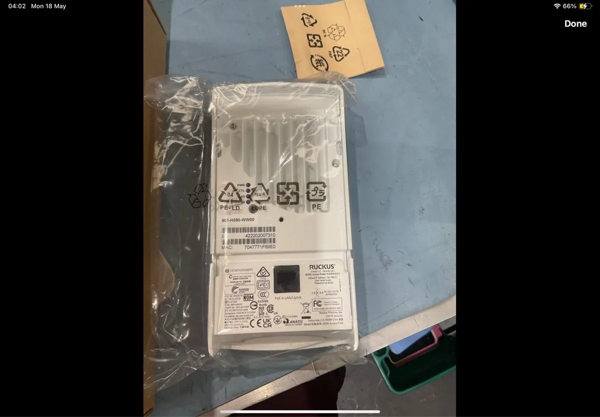 POE Wireless access point Ruckus H350 - Image 3